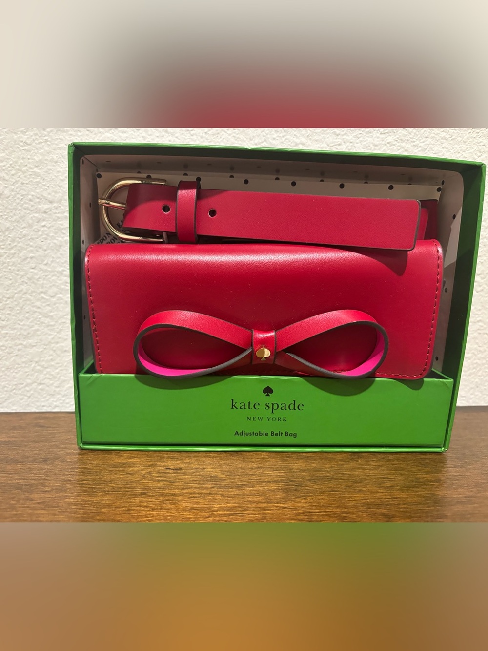 kate spade Red Bow Belt Bag